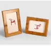 High quality home decoration bamboo handmade photo frame