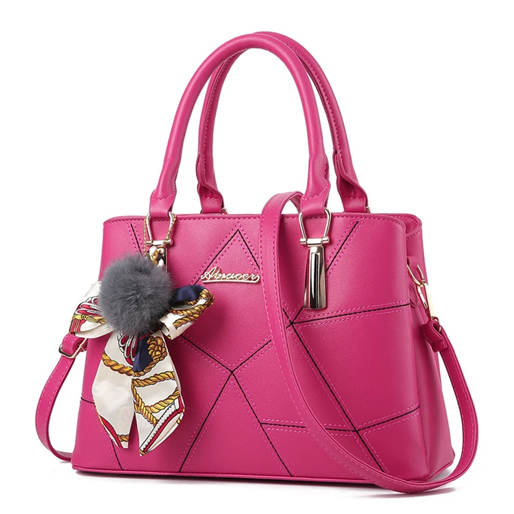 

pu women shoulder bag Genuine Leather fashion ladies Handbags