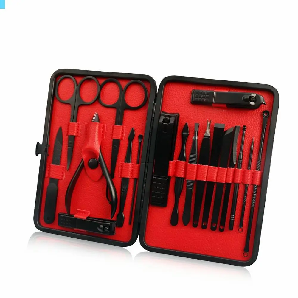 

Wholesale custom logo 18 in 1 Promotional manicure set With best service