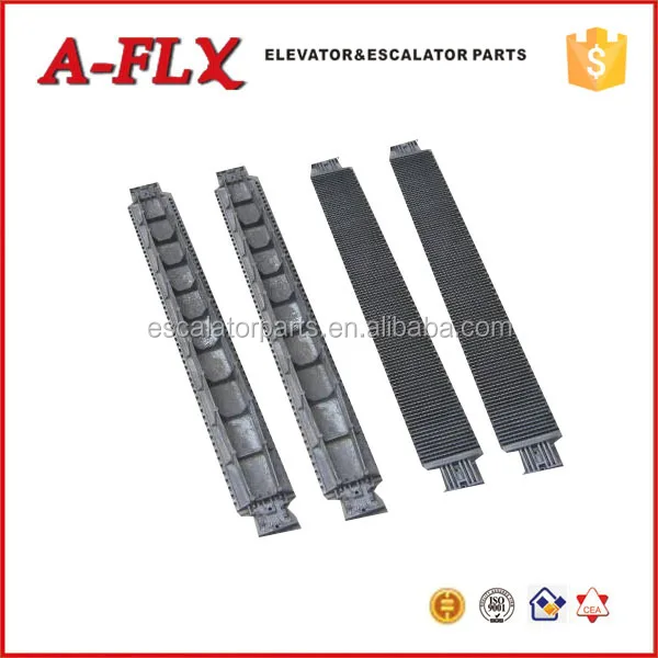 
9500 Aluminium Escalator Pallet Moving Walk Pallet used for Escalator Spare Parts 