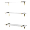 Customize 3 layers White metal wood kitchen decorative frame type storage wrought iron dish rack