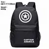 Captain America-1 The avengers alianc Silk screen polyester canvas backpack
