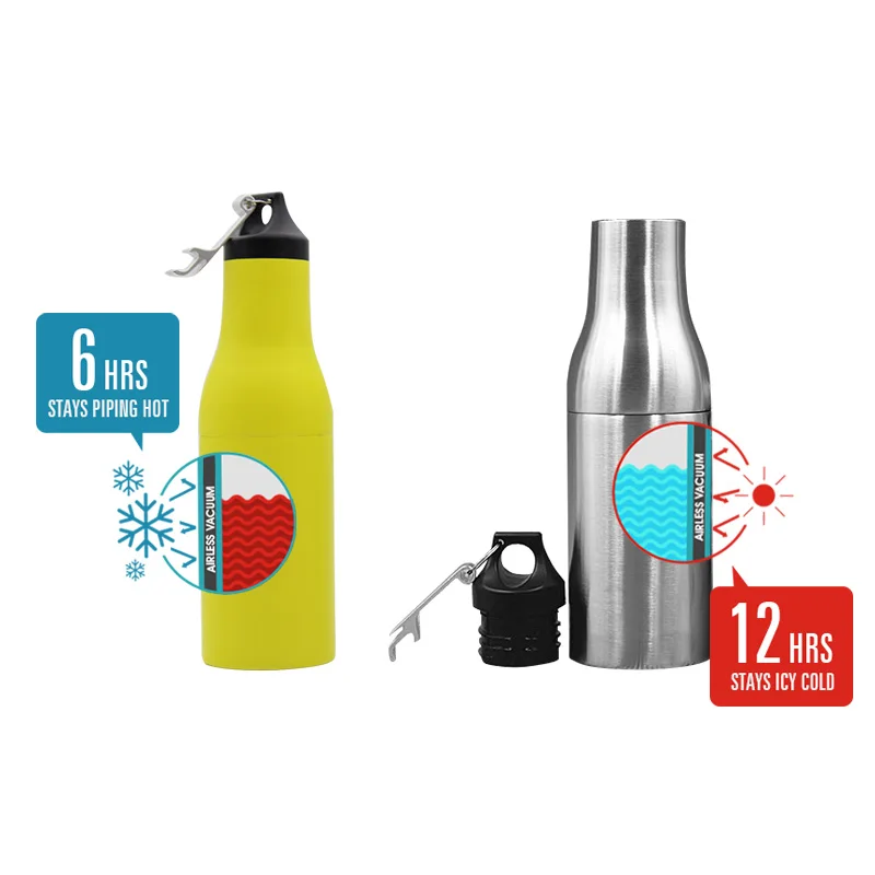 

12oz/16oz stainless steel vacuum insulated Beer Can Cooler, N/a