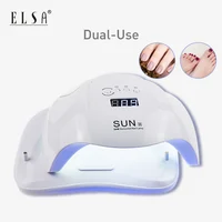 

ELSA Nail Art Machine Rechargeable LED Light Dryer UV Gel Nail Lamp 54W Dryer Led Nail Lamp