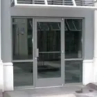 aluminum frame design office entry door for commerical with door closer