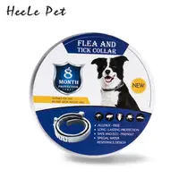 

Amazon Top Quality Adjust Flea and Tick Collar for Dog and cat,8 months anti flea tick dog collar with Safe Essential Oils