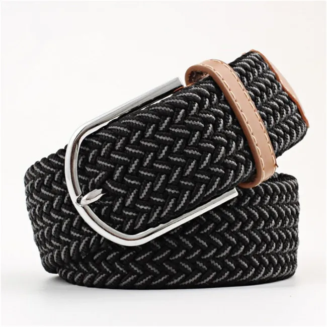 Hot Selling Woven Braided Elastic Stretch Belt For Man And Woman - Buy ...