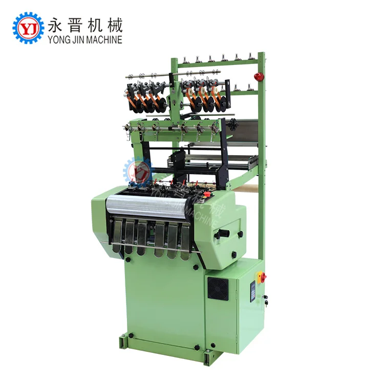 
High speed underwear elastic belt making equipment+nylon webbing strap machine 