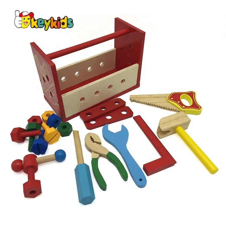 caja de herramientas de juguete para niños