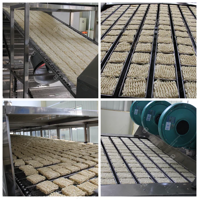 Automatic Factory Price Instant Noodle Production Line Electric Commercial Ramen Instant Noodle Making Machine