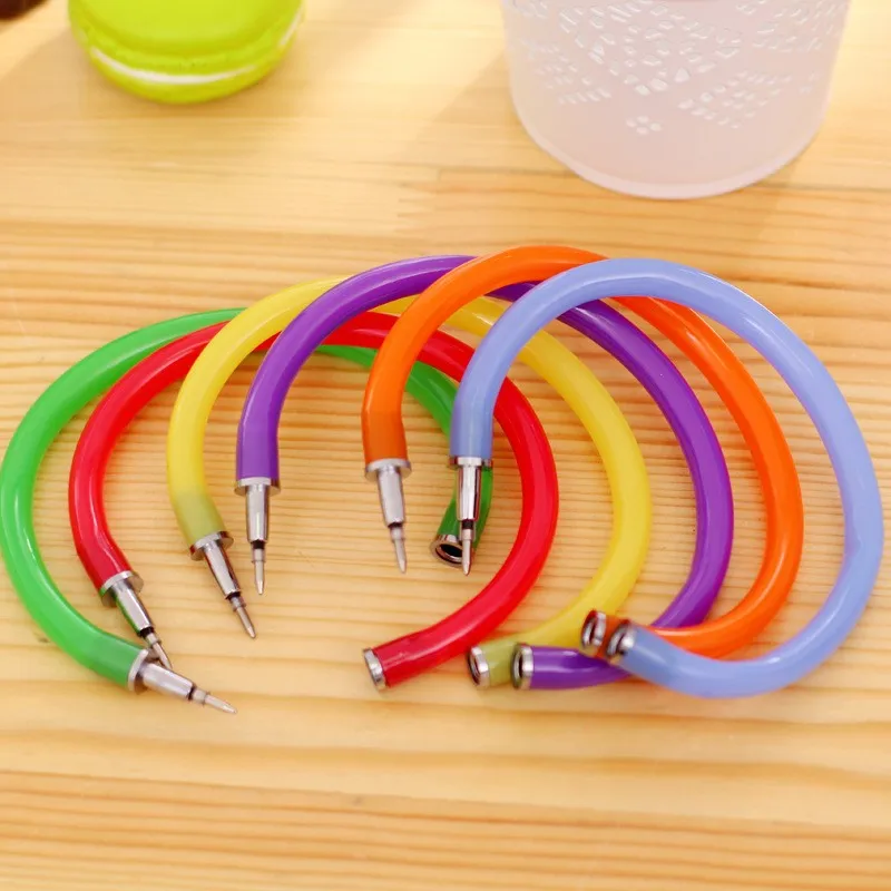 Wristband Mark Pen,Mixed Bulk Colorful Combo Novelty Ball Point Pens