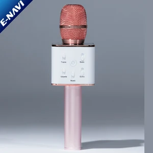 Q7 Wireless Bluetooth Karaoke Microphone Mobile Phones