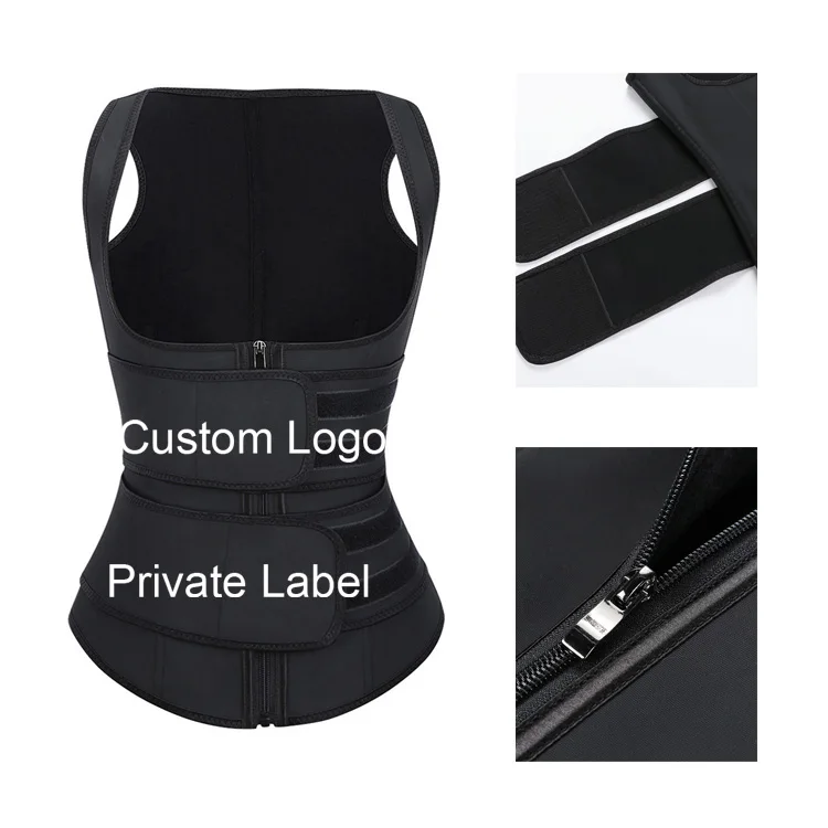 

Custom Logo Shaper Waist Belt Post Surgery Body Shaper Tummy Belt Waist Trimmer, Black/nude corset