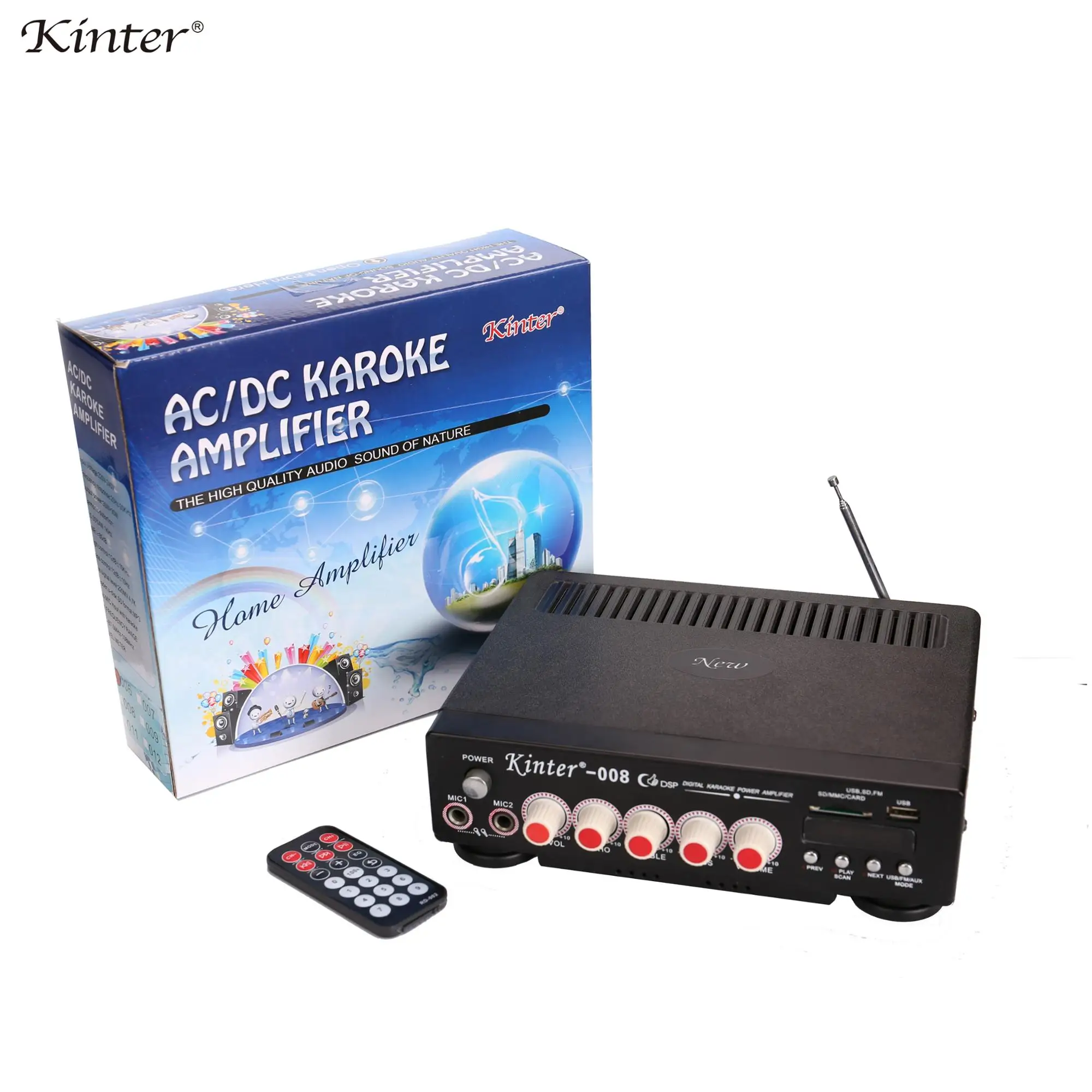 Kinter-008 Digital Echo Karaoke Amplifier Professional - Buy Digital