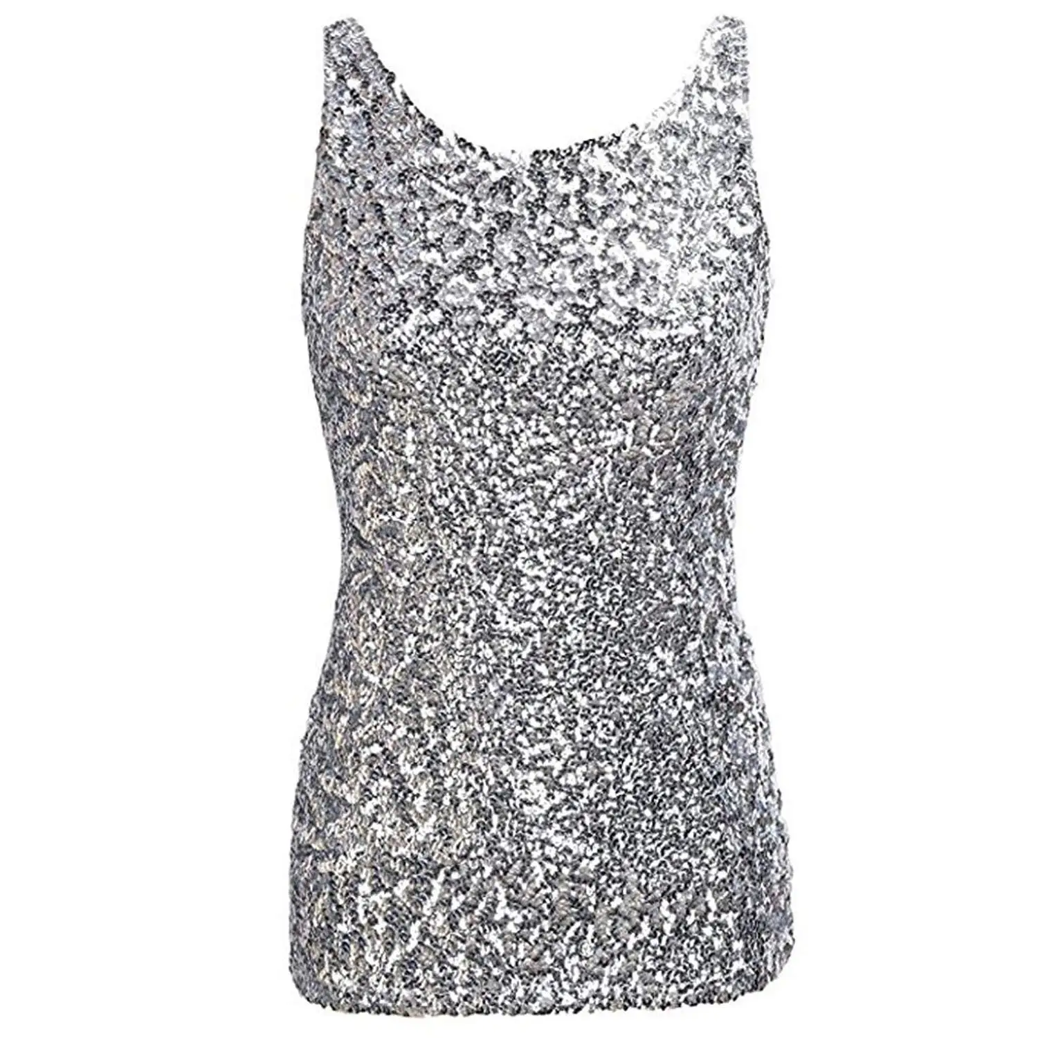 black sparkly vest tops uk