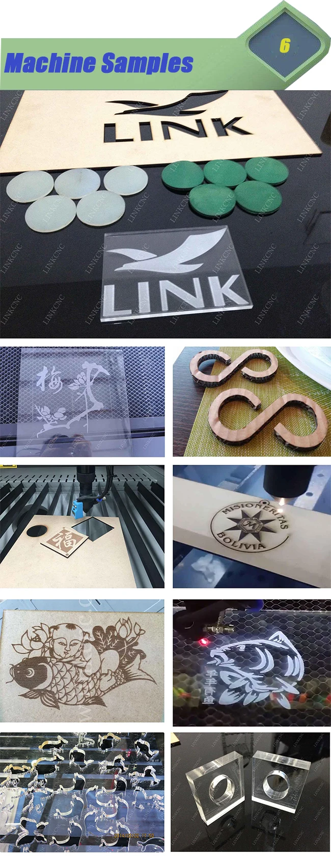 Great selling 1390 1610 wood acrylic four heads laser engraving cutting machine