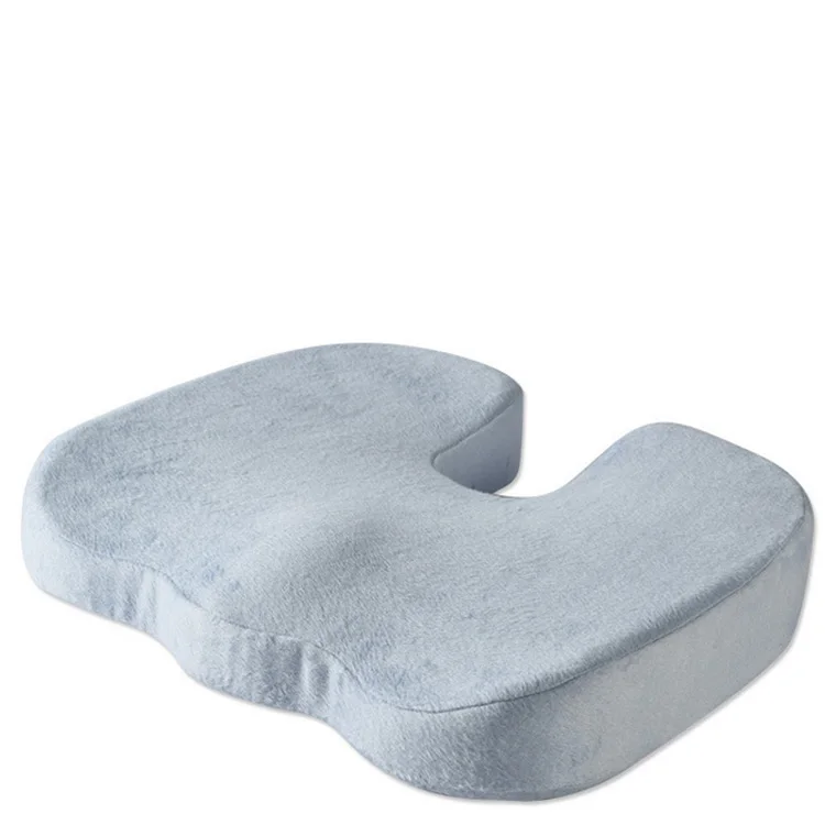 
Office chair colorful back cushion memory foam u shape coccyx orthopedic seat cushion 