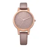 Rebirth-018 Diamond Leather Strap Rebirth Brand Women Hand Watches Luxury Big Face Wristwatch for Lady