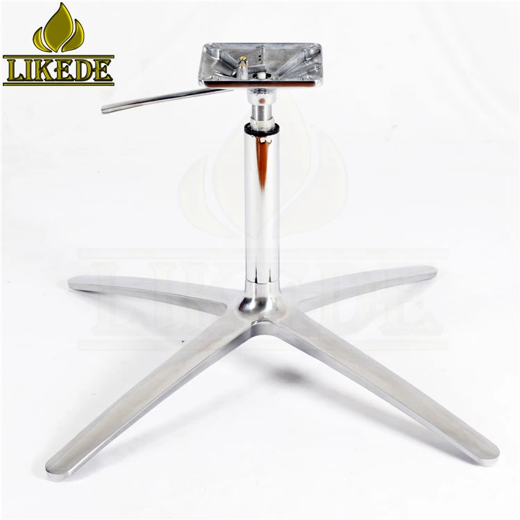 Durable 4 Feet Adjustable Aluminum Chair Base New Sofa Metal Legs