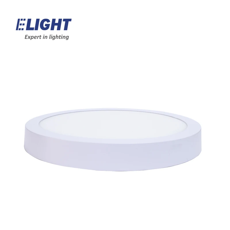 
Factory price 6w 12w 18w 24w ceiling surface mounted round led panel light 