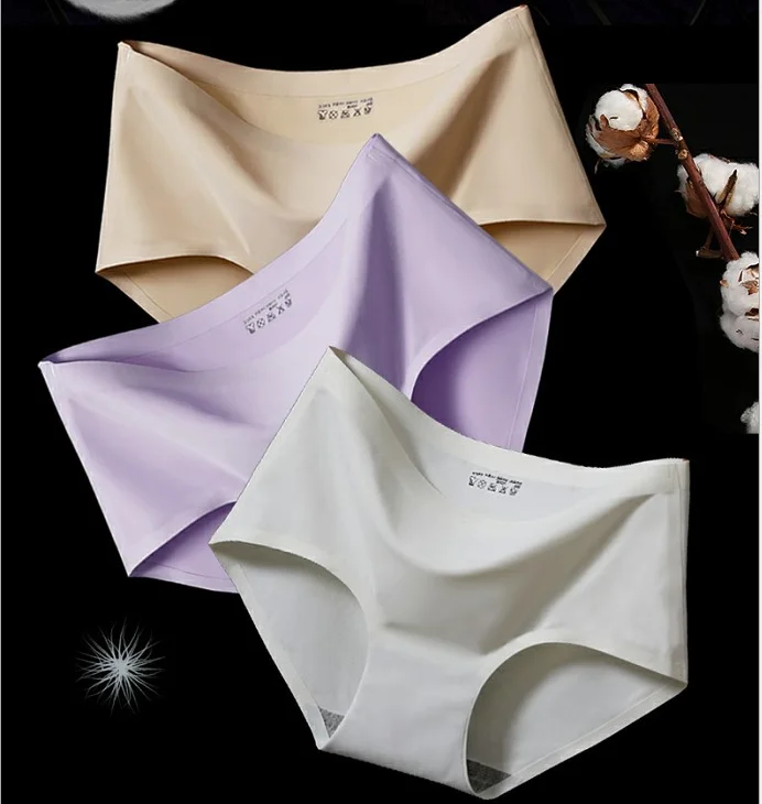 

Free shipping 30pcs 2018 Wholesale Women Seamless Panties Seamless Underwear Hot Selling in Thailand