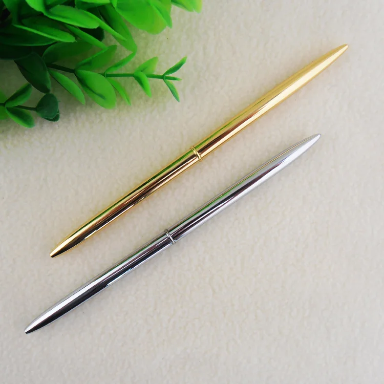 
The Gift Advertisement Publicity Metal Pen/Hotel Special Small Table Pen/Rotating Golden Ball Pen 