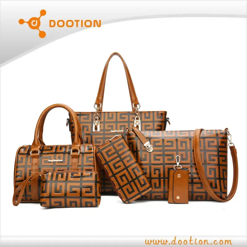 

6 pieces set handbag for women