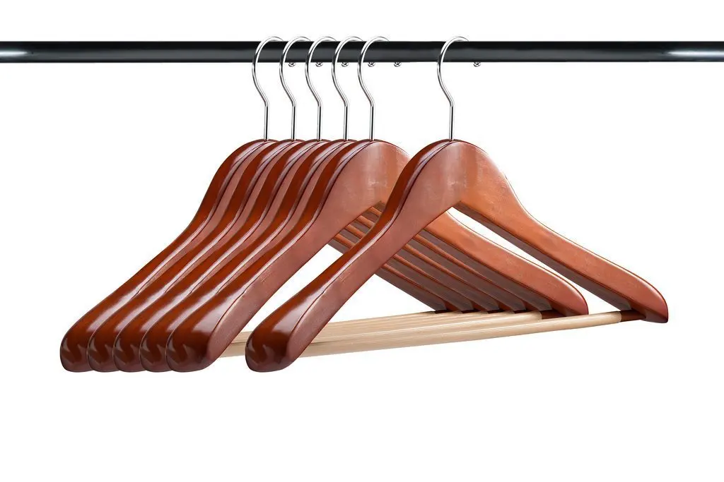 Вешалка 17. Coat Hanger. Wooden Hanger.