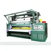 roller embossing machine for finished or split leather