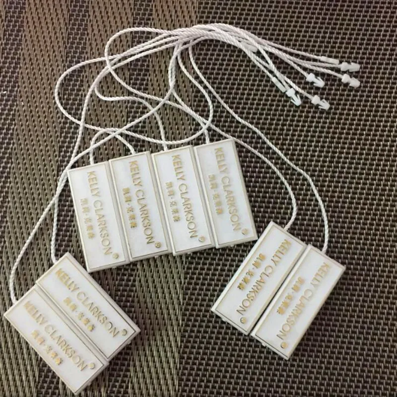 Personalized White Fashion Jewelry Plastic Tag Buy Jewelry Plastic
