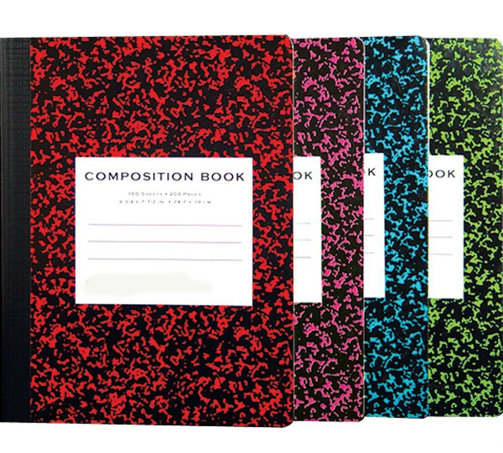 Custom Printed Cheap Price Custom Composition Book Buy Custom