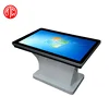 Interactive mutil touch screen kiosk multi touch foil/film table for restaurant