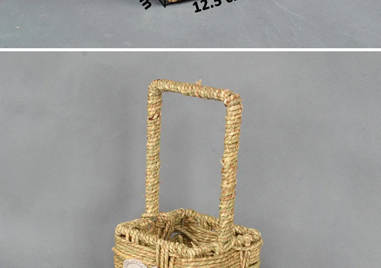 Baoyilai Hot Selling Handmade Seagrass Basket