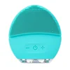 6 Speed Silicone Ultrasonic Vibrating Face Massager Silicon Deep Clean Facial Cleanser For Skin Care