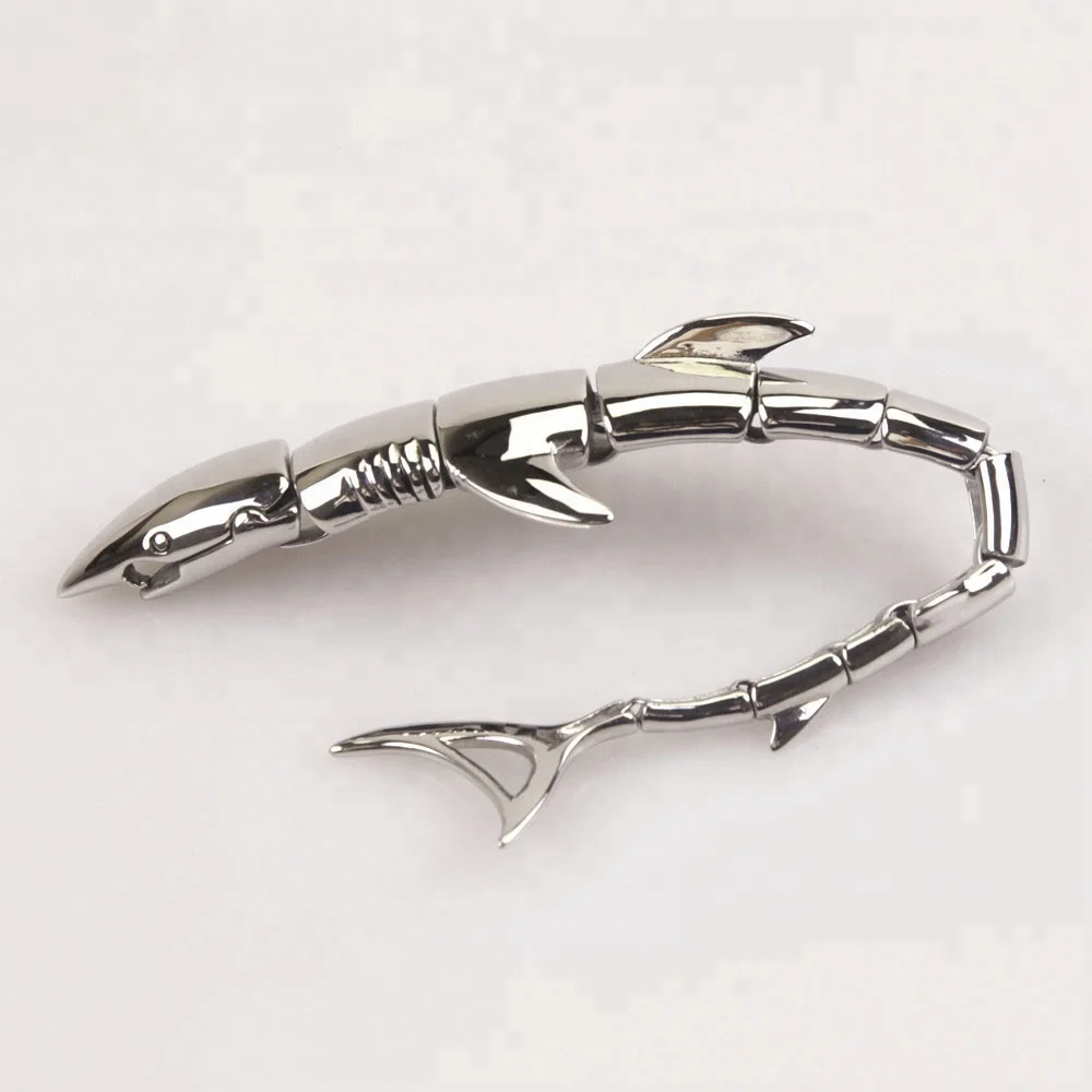 Nuevo 316 L Titanio Acero Inoxidable Pulsera Cadena De Moto Pulsera para hombre BR32