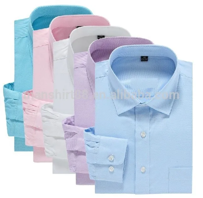 

Multi Colored Twill Mens Business Dress Shirt Man, N/a