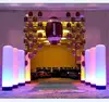 Airblown light up cones inflatable lighting cone for decor