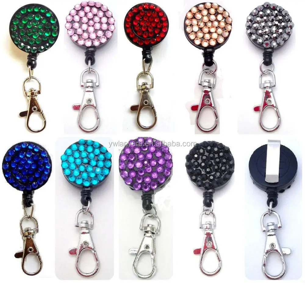 Cute Badge Reels Badge Clip Holder Unique Retractable Id Badge Holder ...