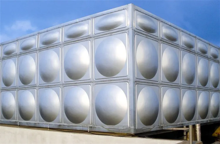 steel water treatment pressed panel fire fighting water tank