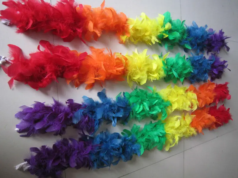 20g Rainbow Feather Boa Child's Feather Boa Mini Feather Boa Buy