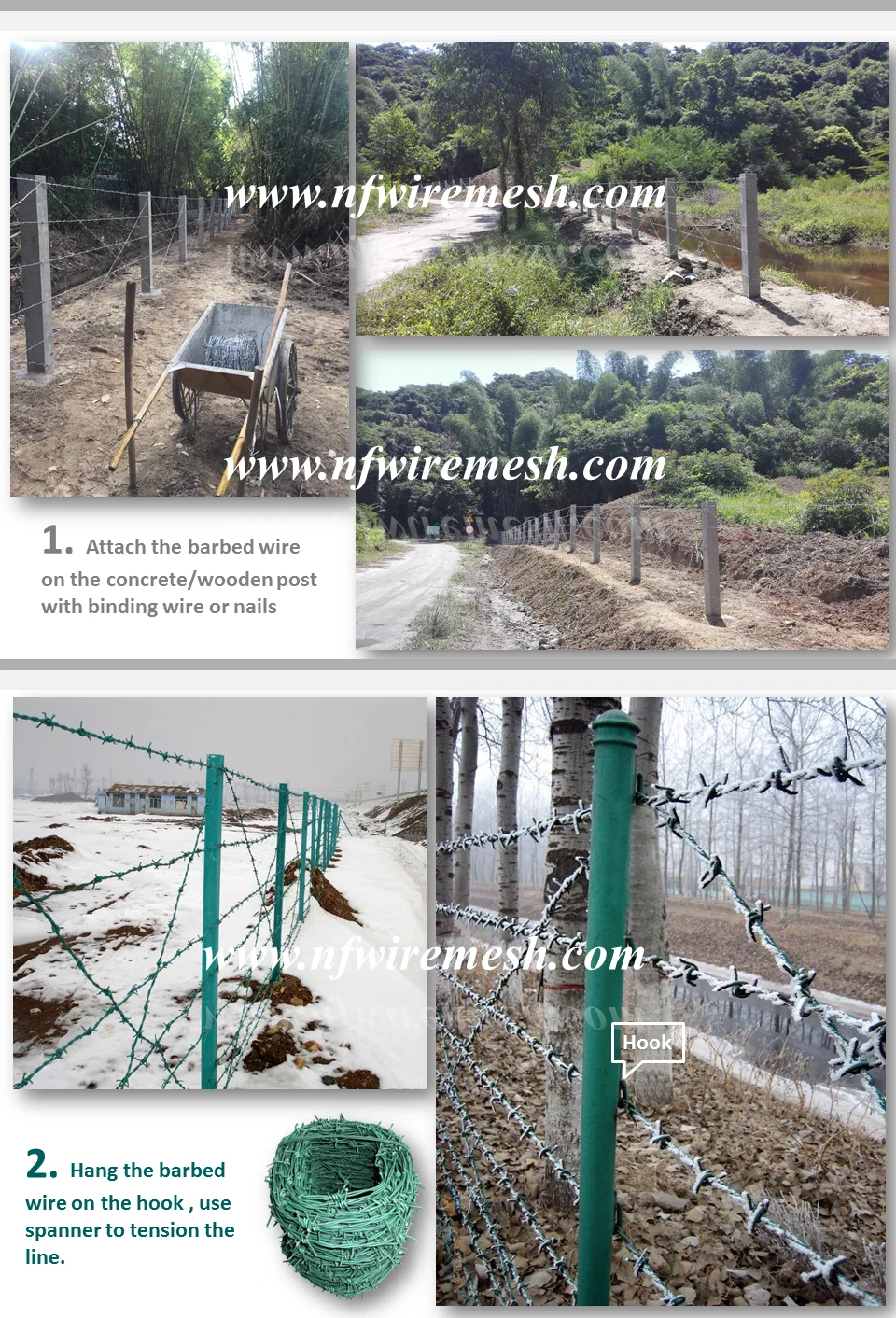 Barb Wire Price Per Roll/galvanized Barbed Wire Farm Fence(guangzhou