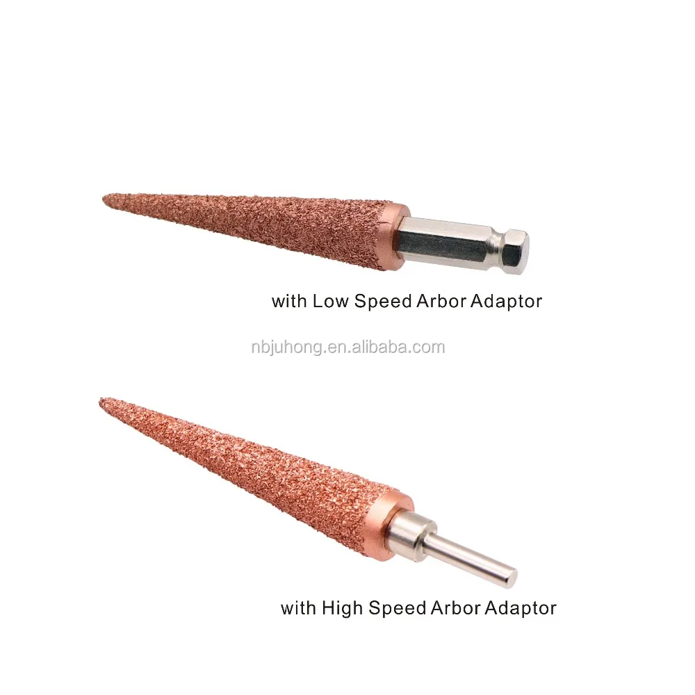 100mm (4") X20mm Dia. Tapered Cone Rasp Tungsten Carbide Retreading