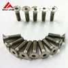 DIN7991 M5 M6 M8 M10 M20 M24 gr5 titanium countersunk head allen bolt