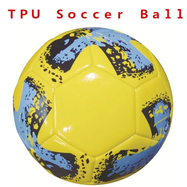 2018 新批发优质 pu tpu pvc 足球球机拼接足球尺寸 12345