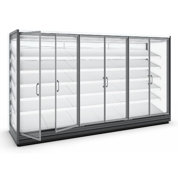 Anti fog electric heated Commercial refrigeration cooler freezer glass door