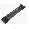 Smart electronics~Lead Power Supply Motherboard PSU 24 Pin Male to Female Extension Braided Cable
