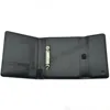 Tri-fold pu leather executive folder with 2 ring binder