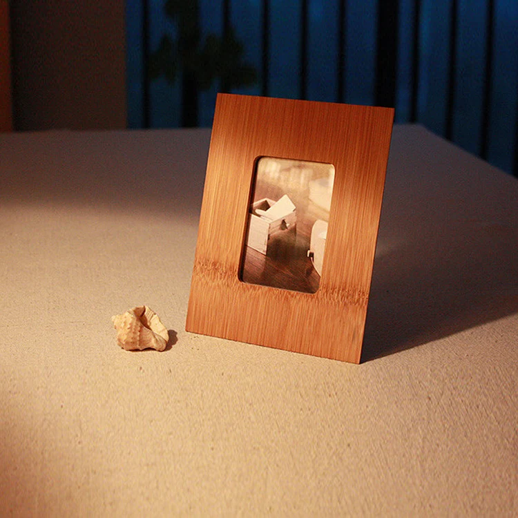 
antique cheap factory price custom making OEM bamboo picture frame factory 
