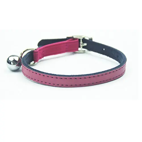 

Wholesale Genuine Leather DIY Solid Colorful Adjustable Designer Dog Collar, N/a