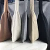 Wholesale promotional cheap elegant knitting wool bag leisure shoulder tote bag with simple pattern for ladies